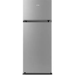 Refrigerator with upper chamber 165/41l, 144 x 55 x 55cm gray RF414EPS4 GORENJE