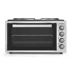 Мини готварска печка EO-4620 W фурна 46 л./1.5kW, котлон 1.0/1.5kW, таймер FORETI