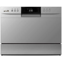 Посудомоечная машина на 6 комплектов с 8 программами и дисплеем ADW6-3602HN Silver ARIELLI