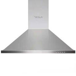 Kaminhaube 60 cm 400 Kubikmeter/Stunde 190W Edelstahl DC600SX TESLA