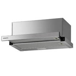 Teleskop-Dunstabzugshaube 200 W 612 m³/h 60 cm Edelstahl SLE 105 GRENTO