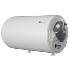Horizontal boiler with electricity and pipes on the right, 80l 3kW, WH08046R