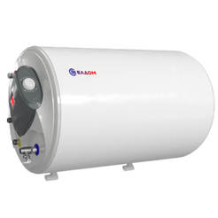 Horizontal boiler with electricity and pipes on the left, 80l 3kW, WH08046L