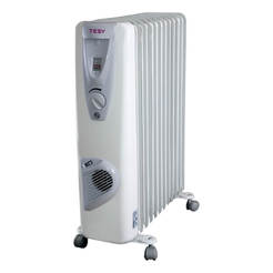 Oil radiator with fan CB 2009 E01 V 2.0kW+0.5kW fan/ 9 fins