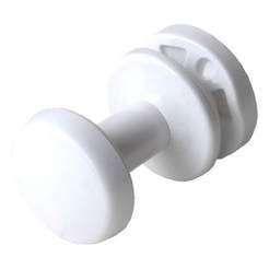 Вешалка для полотенец на рейку для ванной комнаты, белая, хрустальная.