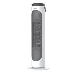 Вентилаторна осцилираща печка "кула" TH301WR - 2kW/керамичен нагревател/3 степени/дистанционно
