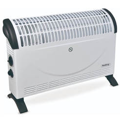 Bodenkonvektor mit Ventilator - 2000W, 3 Stufen, R51974AT, weiß