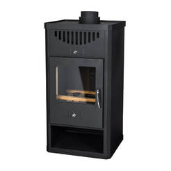 Wood-burning fireplace with water jacket 10kW/6kW f150mm Elegant BP