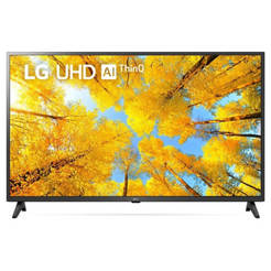 LED Smart Телевизор 55" 55UQ75003LF 4K ULTRA HD с HDR/ WebOS/ черен