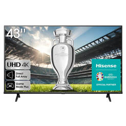 LED Smart TV 43" UHD-4K Vidaa/DTS Virtual X/DVB-T2/T/C/S2/S 43A6K HISENSE