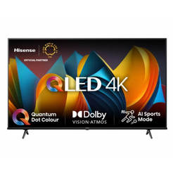 QLED Smart Телевизор 55" UHD-4K/VIDAA OS/HDR10+ 55E7NQ HISENSE