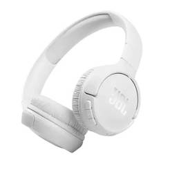 Слушалки безжични с микрофон T510BT 40h/сгъваеми/гласови команди/бели JBL