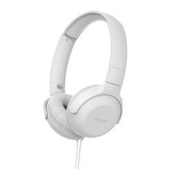 Слушалки с микрофон TAUH201WT, 32 мм неодимови акустични мембрани, цвят бял