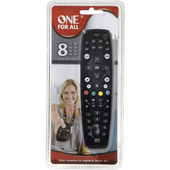 Universal remote URC2981, 8 in 1, ONE FOR ALL