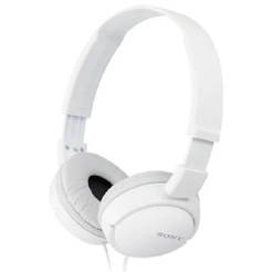 Слушалки 3.5мм жак 120см кабел бели, MDR-ZX110 SONY