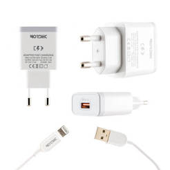 Бързо зарядно 18W с USB-C кабел 1м 3A/ QC 3.0 HQ-001