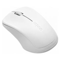 Мишка безжична 1000DPI тиха бяла, 1680 RAPOO