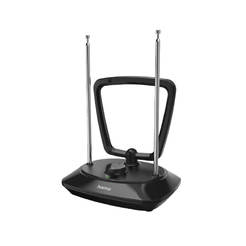 Indoor TV antenna DVB-T/DVB-T2 amplification up to 17dB HAMA-221082 HAMA