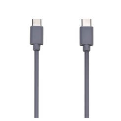 Cable TYPE-C/TYPE-C 1m 3.0A gray, 40430152 TEKMEE