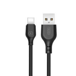 USB-A/USB-C cable 2m 2.1A black, NB103 XO