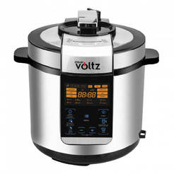 Мултикукър под налягане 1000W 6л IMD сензори таймер inox, ОV51985H6 VOLTZ