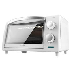 Мини фурна 10л, 800W, горно и долно печене, таймер, бяла, Bake'nToast 1000 CECOTEC