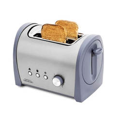 Toaster for two slices 800W stainless Steel & Toast 2S