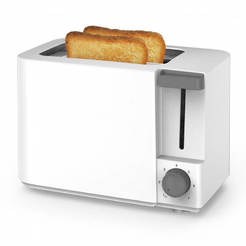 Тостер за препечени филийки 700W, 6 степени, бял R51440F ROSBERG