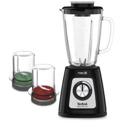 Блендер 800 Вт 1,75 л стекло + 2 насадки, BL438831 BlendForce II стекло TEFAL