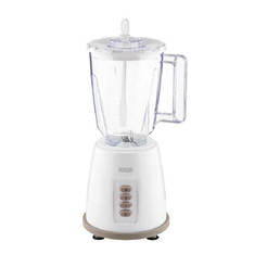 Блендер 500W 1.5л PVC кана 2ст.+пулс бял, MB-155 MUHLER