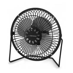 Вентилатор настолен EA149K, 15см, 2.5W, USB, черен, ESPERANZA