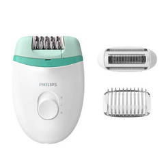 Epilator BRE245/00 with 2 speeds, shaving head and comb