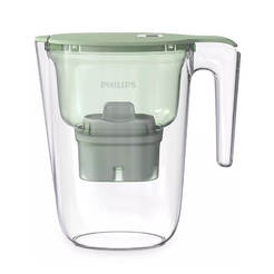 Филтърна кана за вода AWP2935GNT/10, 2,6л, електронен индикатор, PHILIPS