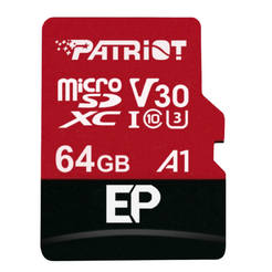 Memory card 64GB Micro SDXC V30 Class10/ A1 (w/r 80/90MB/s)