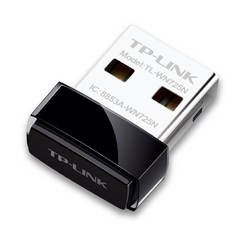 Безжичен нано USB адаптер 150 Mbps/ USB 2.0 TL-WN725N