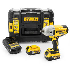 Гайковерт безчетков 18V 1/2" 950Nm 2x5Ah Li-Ion DCF899P2 DEWALT