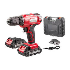 Cordless screwdriver with two batteries 12V, 2 x 1.5Ah Li-Ion RD-CDL34