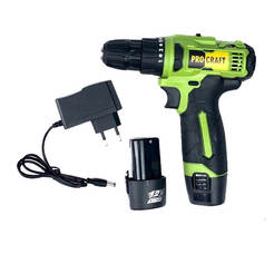 Cordless screwdriver two batteries PA12Li COMPACT - 12V, 28Nm, 2 x 1.5Ah Li-Ion 1h fast charger