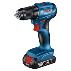 Cordless brushless screwdriver with two batteries 18V, 2x2.0Ah Li-Ion, 50Nm GSR 185-LI