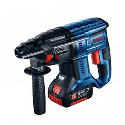 Cordless hammer GBH 180-LI Professional - 18V, 2.0J, SDS Plus, 3 functions, 2 x 4 Ah Li-Ion