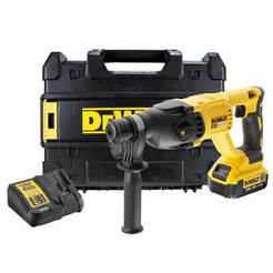 Cordless hammer drill DCH133M1 - 18V, 2.6J, SDS Plus, 1x4Ah Li-Ion, 3 functions, case