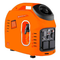 Бензинов инверторен генератор за ток 2кW, 230V, 12V/5A, 80куб.см. четиритактов, ръчен старт, DAIG2000S