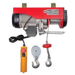 Electric winch RD-EH03 - 1600W, 500/1000 kg, 6/12 m