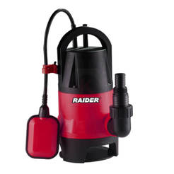 Потопяема помпа за мръсна вода 400W, 7500л/ч, 5м, 1" RD-WP47 RAIDER