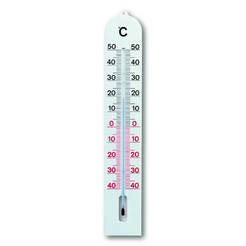 Пластмасов термометър 400х68мм за външни и вътрешни условия