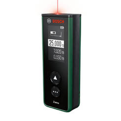 Laser tape measure 0.15-20m, ±2 mm, 2xAAA Zamo IV batteries