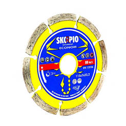 Diamond disc for cutting bricks and concrete 230 x 22.2mm SKORPIO ECO SWATYCOMET