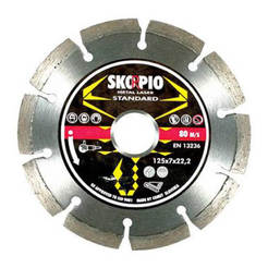Диамантен диск за сухо и мокро рязане на гранит и мрамор 115 х 22.2мм SKORPIO METAL LASER SWATYCOMET