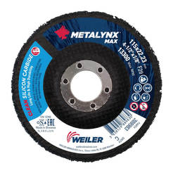 Cleaning disc 115 x 22mm Max Clean for welds, metals, concrete, walls, wooden surfaces METALINX MAX