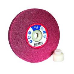 Abrasive ceramic disc 150 x 20 x 32 mm 40a PP pink SWATYCOMET